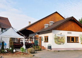 Feldbachstube Oberachern Haupteingang